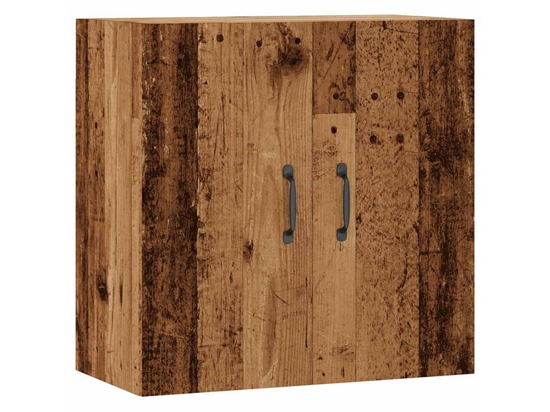  Armoire murale salon, meuble de rangement vieux bois 60x31x60 cm bois d'ingénierie shl3652  - Conforama A