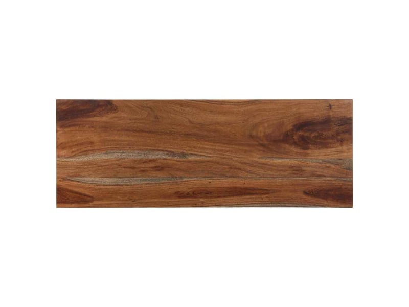  Banc d'entrée, banc d'intérieur 110 cm bois massif d'acacia  - Conforama D
