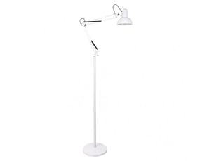 Lampadaire fabrilamp rutilo e27 coloris blanc 180 x 28 x 28 cm