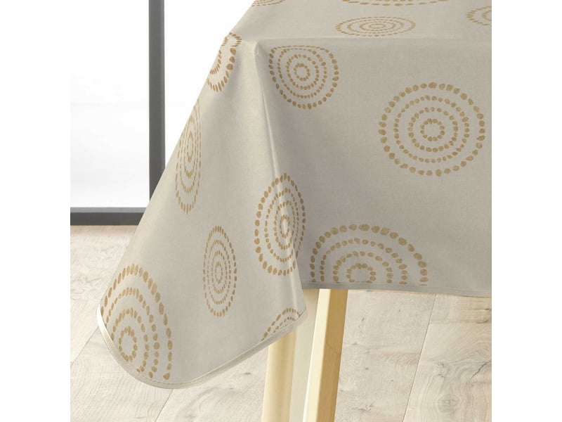  Nappe toile cirée celte 140x240cm naturel  - Conforama B