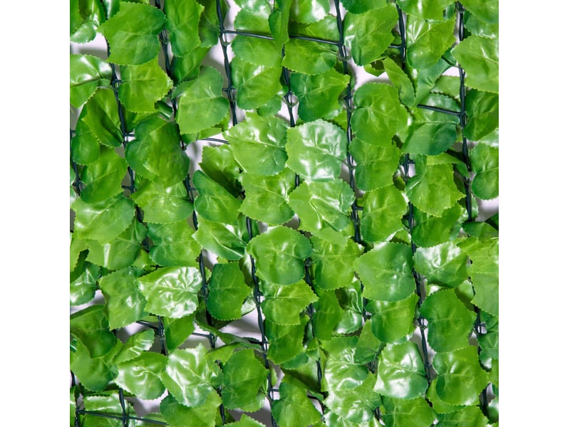  Brise-vue végétal artificiel 300 x 150 cm – vert clair – occultation partielle pour balcon, terrasse et jardin  - Conforama B
