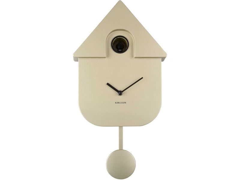  Horloge murale moderne cuckoo or métallique  - Conforama C