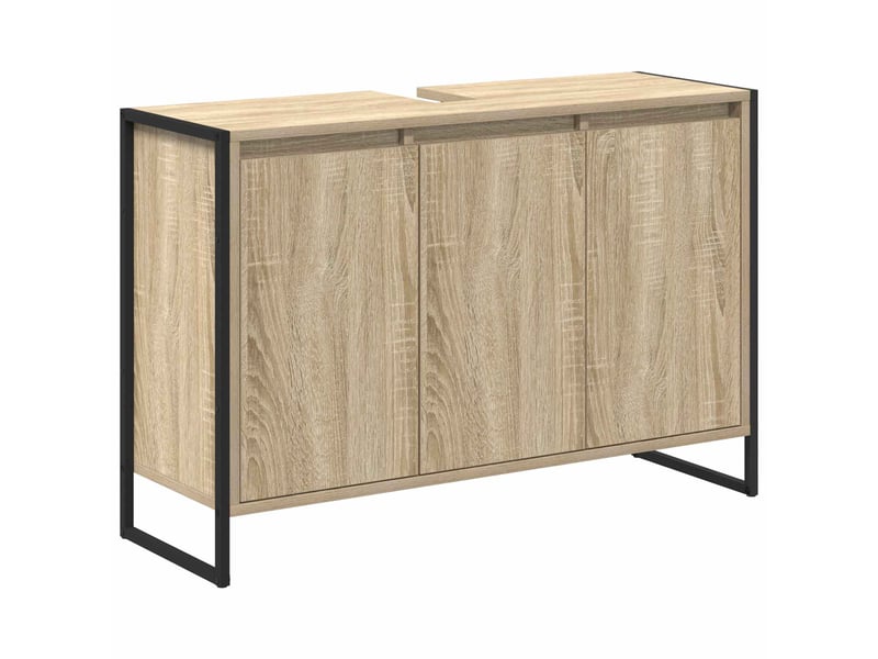  Cabinet de salle de bain sonoma 90x30x60 cm  - Conforama A