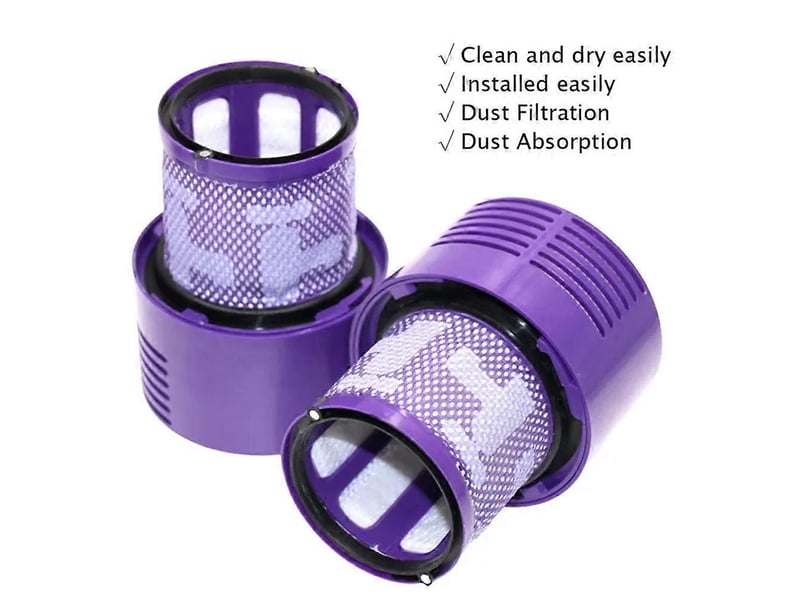  For v10 hepa filter accessories sv12 washable filter replacement cleaning spare parts  - Conforama B