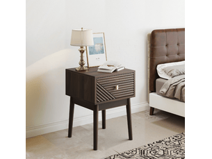 Lot de 2 tables de chevet avec tiroir 40 x 40 x 55 cm evryae
