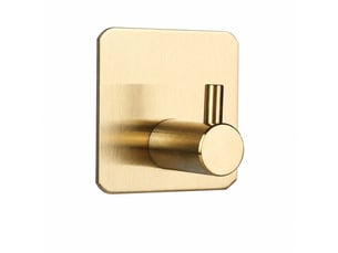 Ensemble de porte-serviettes en acier inoxydable, or carré 14cm, accessoires de salle de