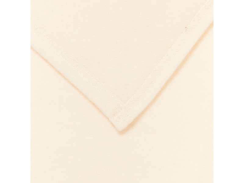  Plaid canapé crème 200x150 cm 0.42 kg polaire  - Conforama E