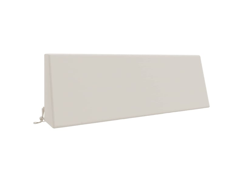  Coussin de dossier, coussin de dos soest 100 % polyester blanc 120 x 20 x 40 cm cf55202  - Conforama A