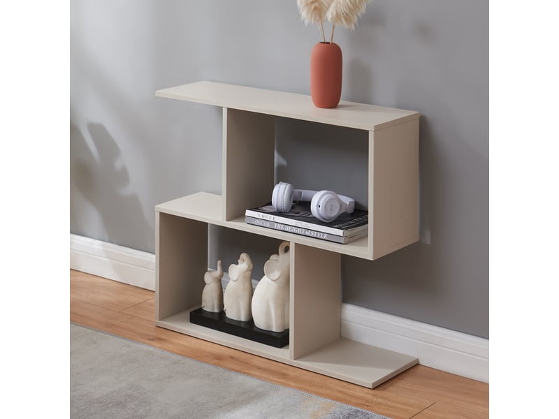 Table d'appoint koxjö 57 x 60 x 20 cm beige [en.casa] Koxjö - Conforama B