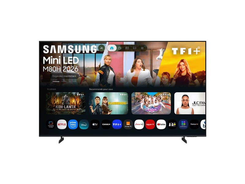 Téléviseur samsung 65 pouces 4k mini led vision ai smart tv noir 1-22999896 - Conforama A