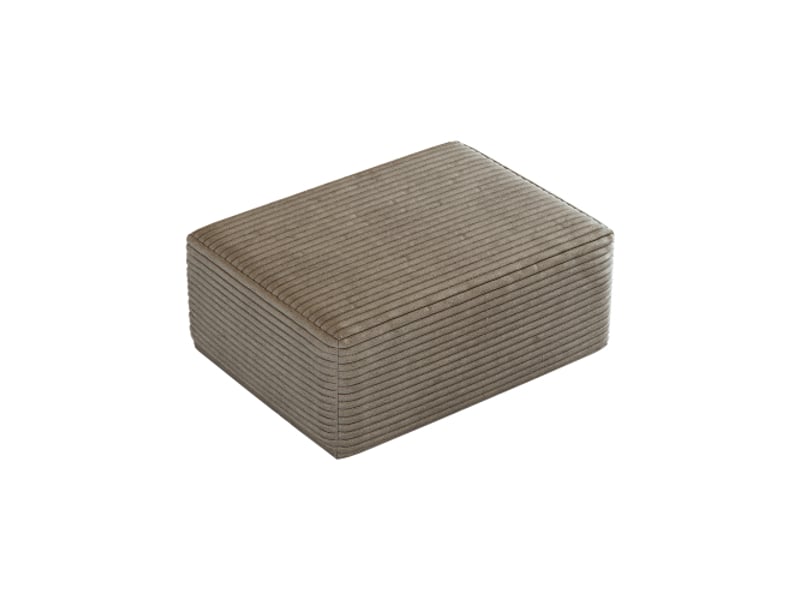  Ottoman y165 – pouf d'appoint camel, élégant et moderne  - Conforama A