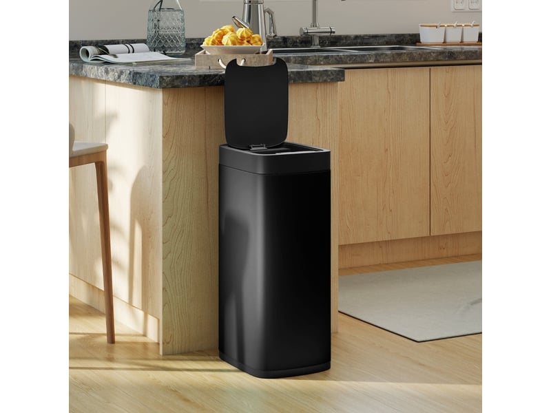  50l poubelle sensor, ouverture sans contact, détecteur de mouvement, sans empreinte digitale  - Conforama E