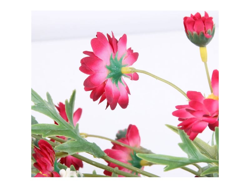  Simulation œillet chrysanthème petites marguerites accessoires photo décoration mariage fausses fleurs pour mise en scène  - Conforama E