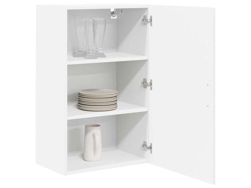  Meuble mural de cuisine, armoire de cuisine blanc 50x31x80cm bois d'ingénierie shl9092  - Conforama C