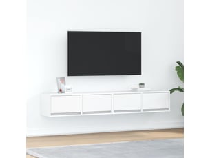 Meuble tv coloris blanc 80 cm <strong></strong>  <strong></strong>