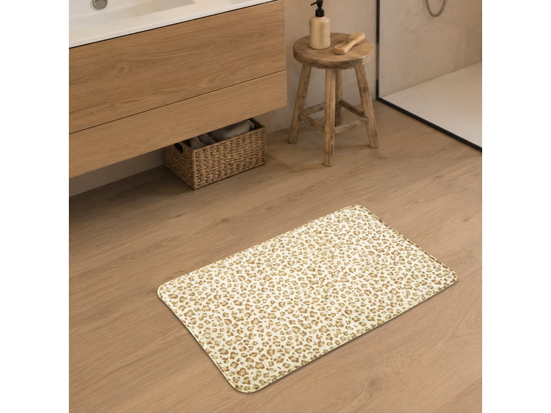  Tapis de bain léopard antidérapant  - Conforama B