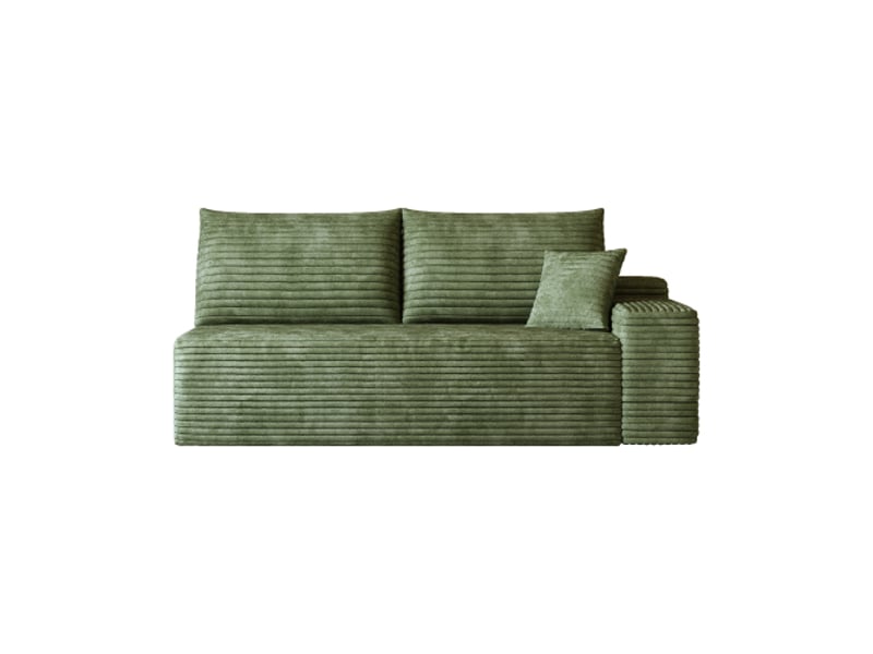  Canapé 2 places droit vert – modèle y165-3r-green  - Conforama A