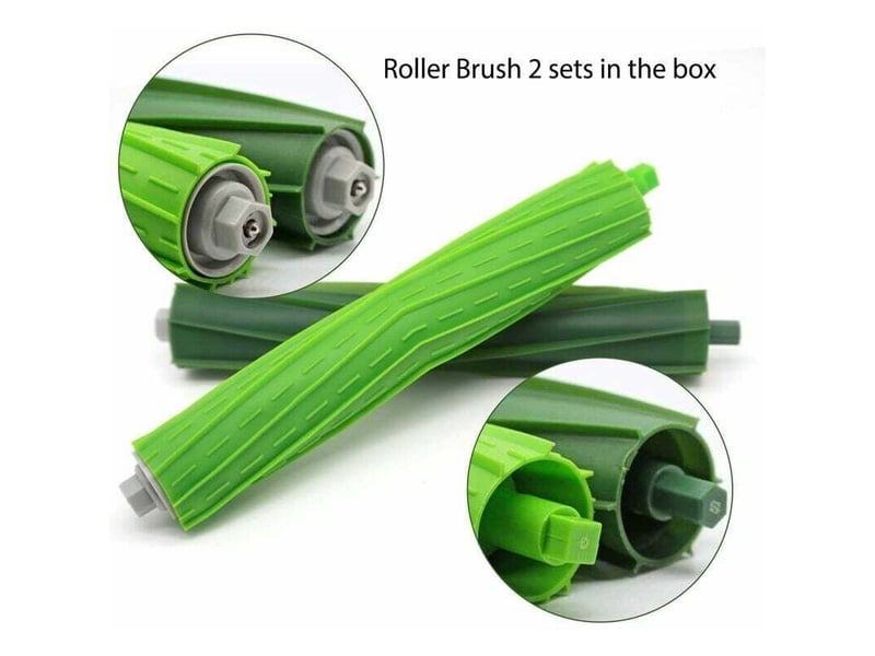  Accessoires de pièces compatibles avec irobot roomba evo i3 i4 i6 i7 i8 i8 +plus e5 e6 e7 i e &amp; j series aspirateurs 2 lots de brosses à  - Conforama B