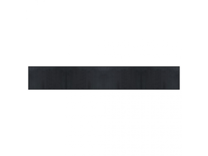 Tapis rectangulaire noir 60x400 cm bambou - comfortxl