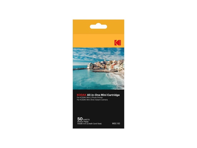Kodak kodmc50 pack de 50 feuilles compatible mini shot et imprimante mini 2  - Conforama B