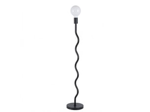 Lampe sur pied wama en métal noir