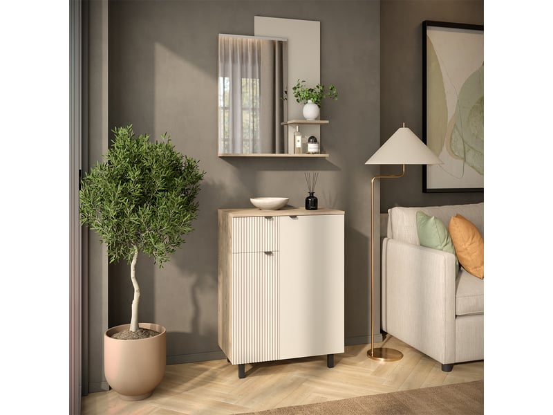  Vicco vestiaire, chênecachemire,  - Conforama C