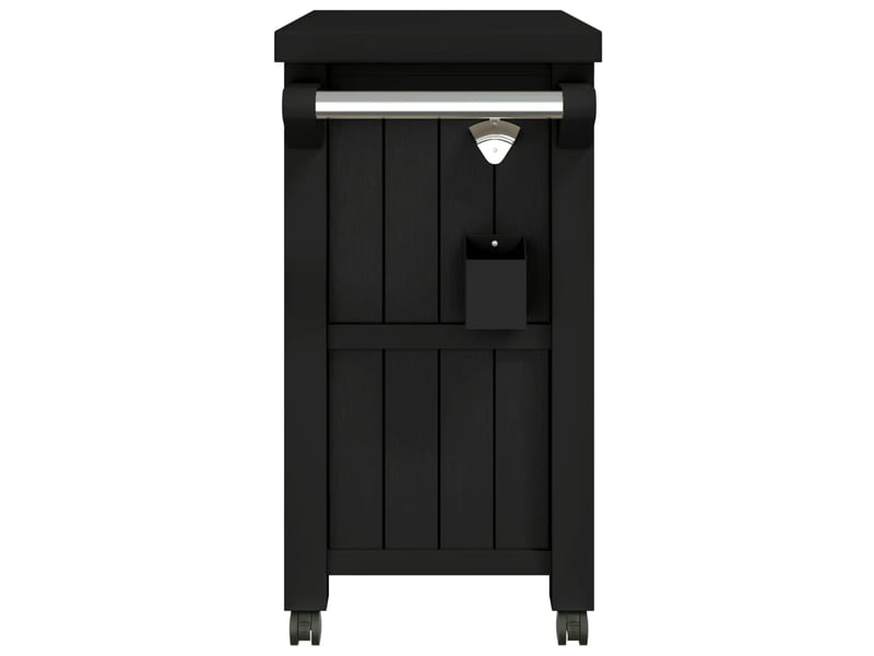 Chariot de service 3 en 1 noir polypropylène - Conforama E