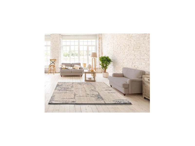  Tapis atticgo enya rectangulaire ethnique, coloris plata enya8730 - Conforama D