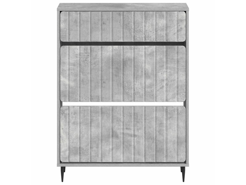  Meuble à chaussures, cabinet à chaussures zwolle 78x24x103 cm bois d'ingénierie shl3307  - Conforama D