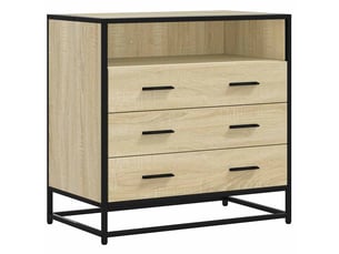Commode 1 tiroir(s)    <strong></strong> <strong></strong> coloris beige largeur 70 cm