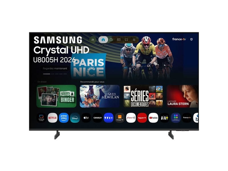 Tv 58 pouces crystal uhd 4k vision ai hdmi 2.1 hdr10+ wi-fi 5 TU58U8005HUXXC - Conforama A