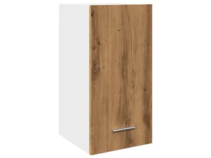 Meuble de rangement, armoire suspendue chêne artisanal 30x31x60cm bois d'ingénierie