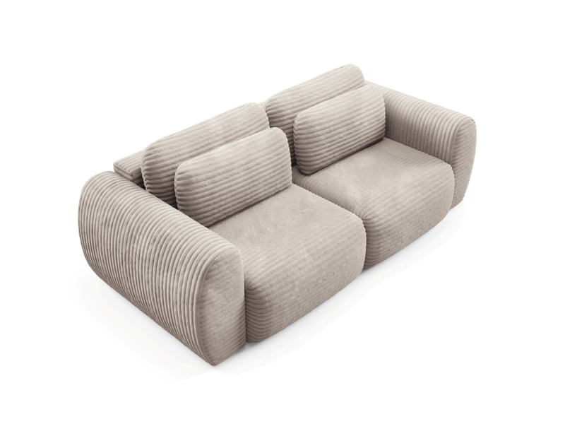  Canapé convertible premium cloud beige  - Conforama B