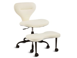 Chaise de bureau <strong></strong> <strong></strong> avec assise réglable en hauteur