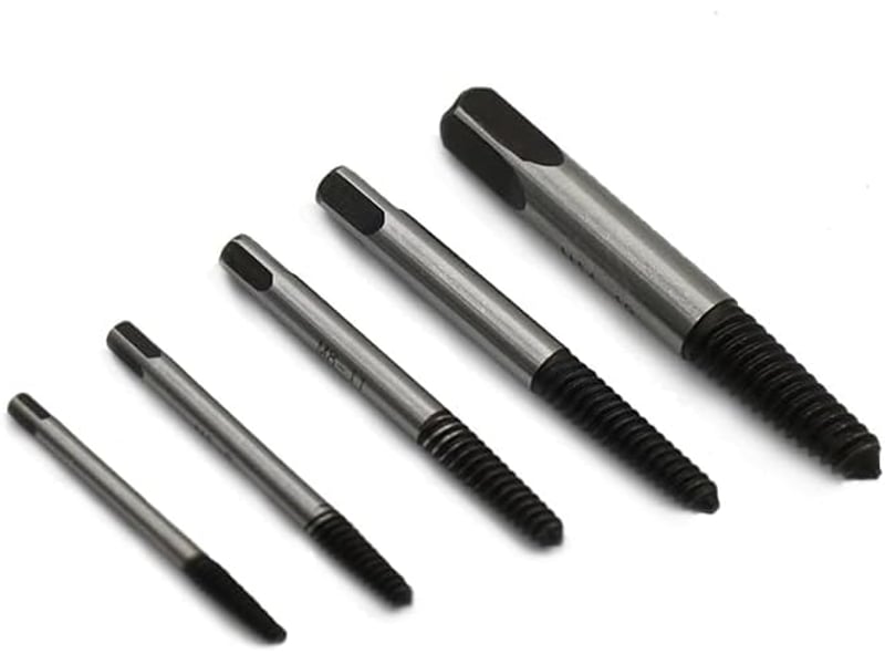  Lot de 5 extracteurs de vis en spirale tailles #1-#5 pour m3-m8  - Conforama E