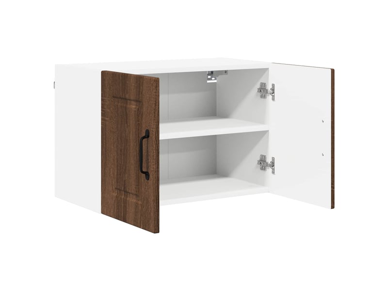  Meuble mural de cuisine | armoire de cuisine 2 pcs chêne brun bois d'ingénierie shl2309  - Conforama E