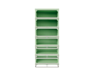 Meuble à chaussures 10 paire(s)  <strong></strong>  <strong></strong> coloris vert