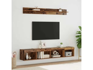 Meuble tv coloris marron 100 cm <strong></strong> <strong></strong>