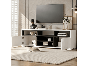 Meuble tv coloris blanc 35 cm <strong>FLORAGRACE</strong> <strong>4071258345195</strong>