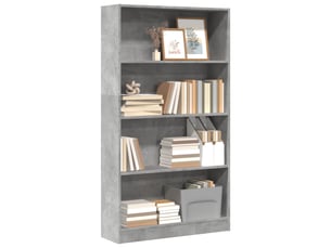 Bibliotheque coloris  argenté  <strong></strong> <strong></strong> - 80 cm x 143 cm