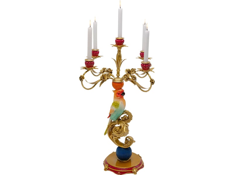  chandelier cacatoès 76cm  - Conforama D