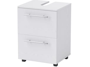 Meuble de salle de bain sous vasque blanc