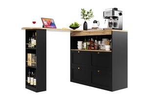 Bar coloris noir <strong></strong> <strong></strong> - 105 cm