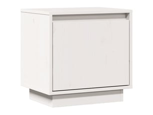 Table de chevet - cabinet de chevet - table de nuit blanc 40x30x40 cm bois de pin solide