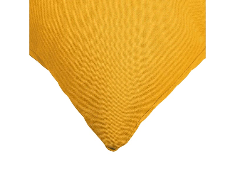  Lot de 6 coussins avec oreiller, coussins décoratifs heerlen jaune clair tissu cf50713  - Conforama E