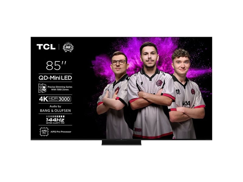  Téléviseur 85 pouces 4k qd-mini led qled smart tv google tv 85C7K - Conforama C