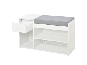 Console 1 tiroir(s)  coloris blanc <strong></strong> <strong></strong>
