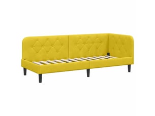 Lit simple 80x200 cm    coloris jaune