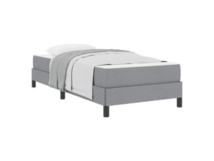 Lit simple 100x200 cm coloris gris