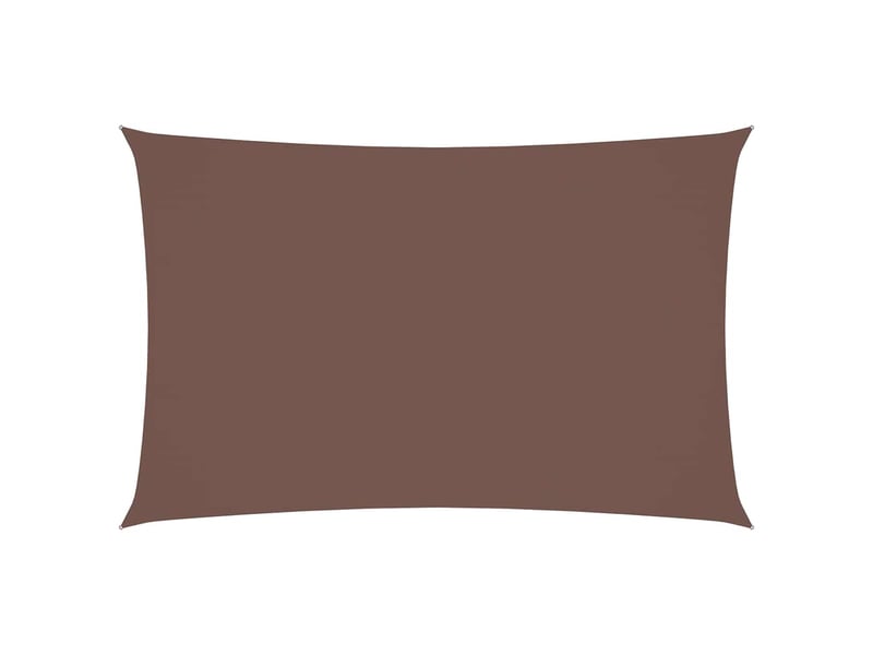  Voile de parasol - voile d'ombrage tissu oxford rectangulaire 2x4,5 m marron  - Conforama A